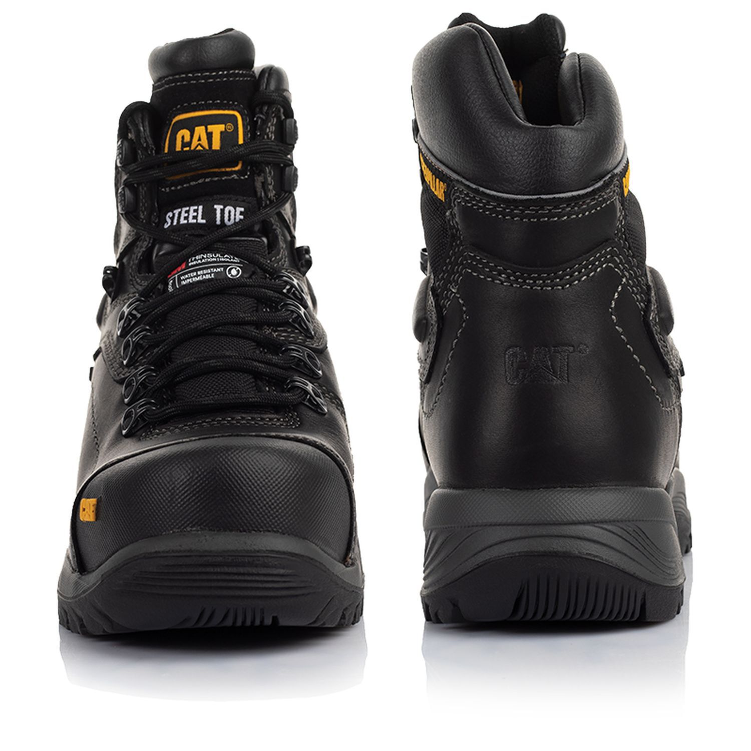 cat men's steel toe boots